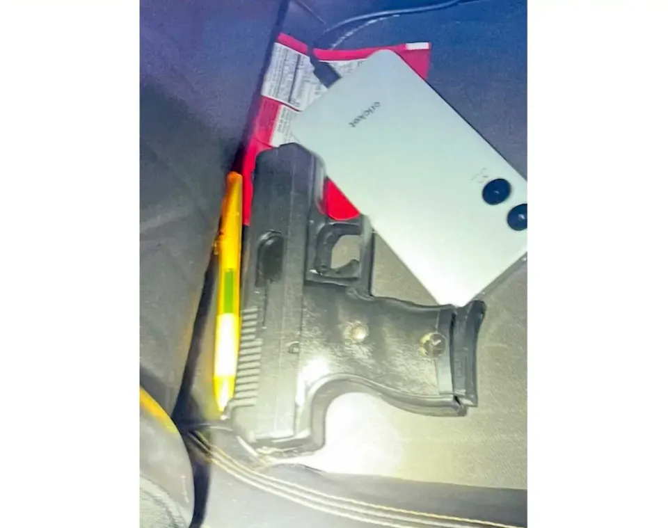 Fairfax County police say they found in a vehicle that was reportedly carjacked on Columbia Pike in Annandale (via FCPD)