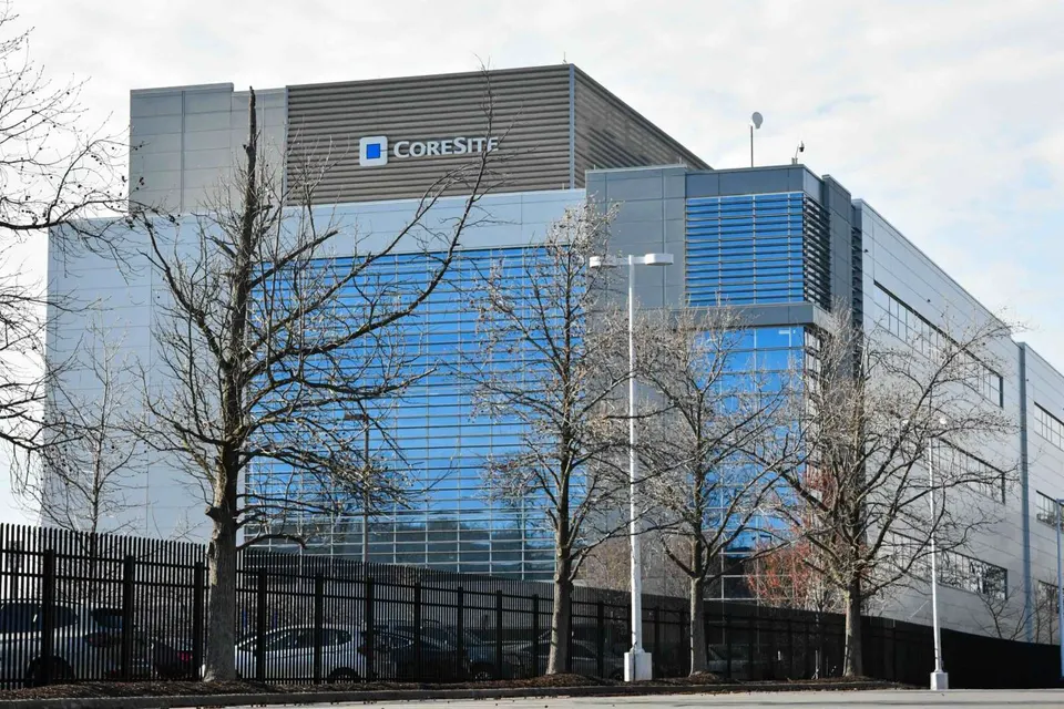 CoreSite’s Reston data center campus (staff photo by James Jarvis)
