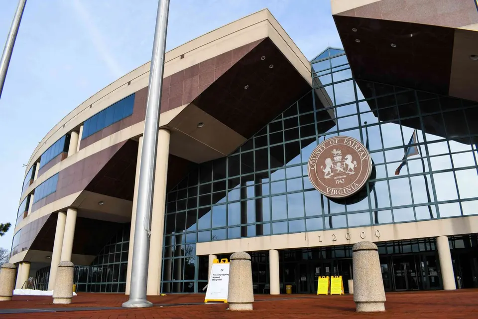 Fairfax County Government Center (staff photo by James Jarvis)