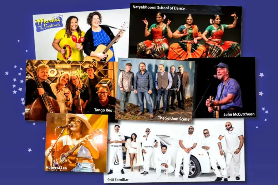 Flyer for the Fairfax County Park Authority’s 2025 Summer Entertainment Series (via Fairfax County Park Authority)