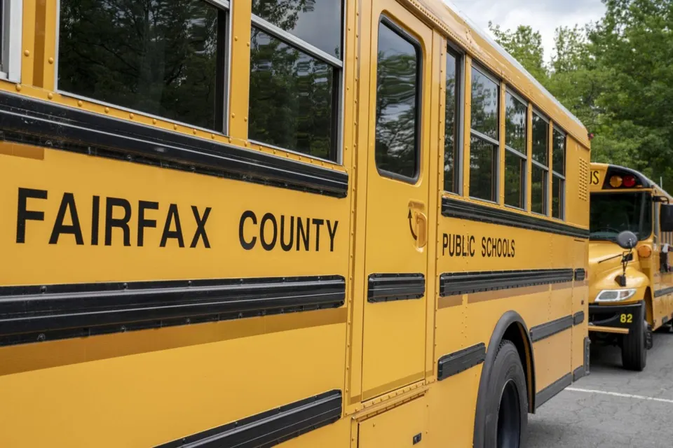 Side of yellow school bus