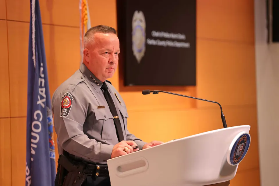 Fairfax County Police Department chief Kevin Davis (photo via FCPD/Flickr)