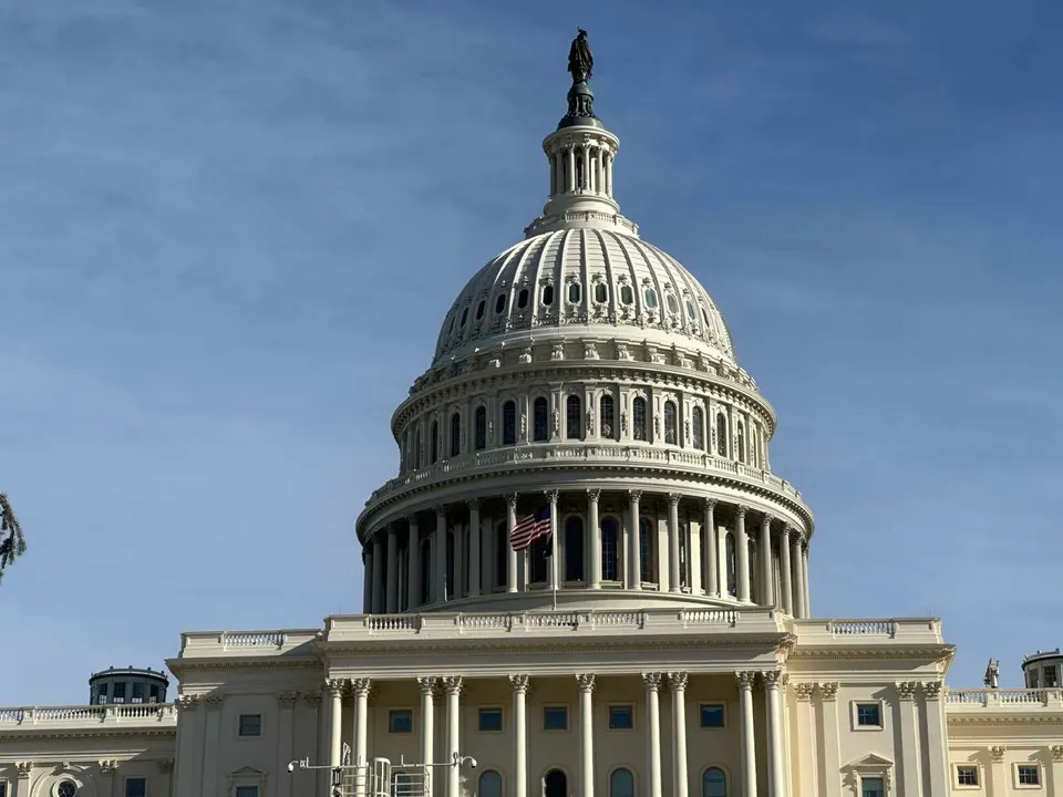 The dome of the U.S. Capitol building, where Congress sits (staff photo by Angela Woolsey)