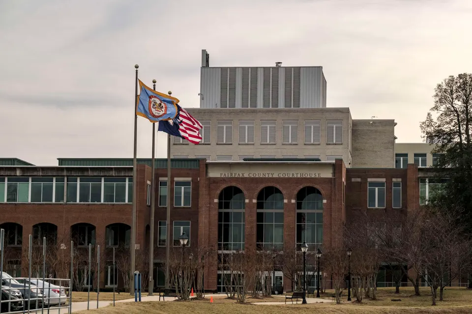 Fairfax County Courthouse (staff photo by Jay Westcott)
