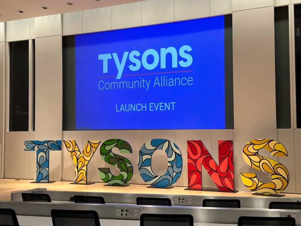 The Tysons Community Alliance held its official launch event on Feb. 22, 2023 (staff photo by Angela Woolsey)