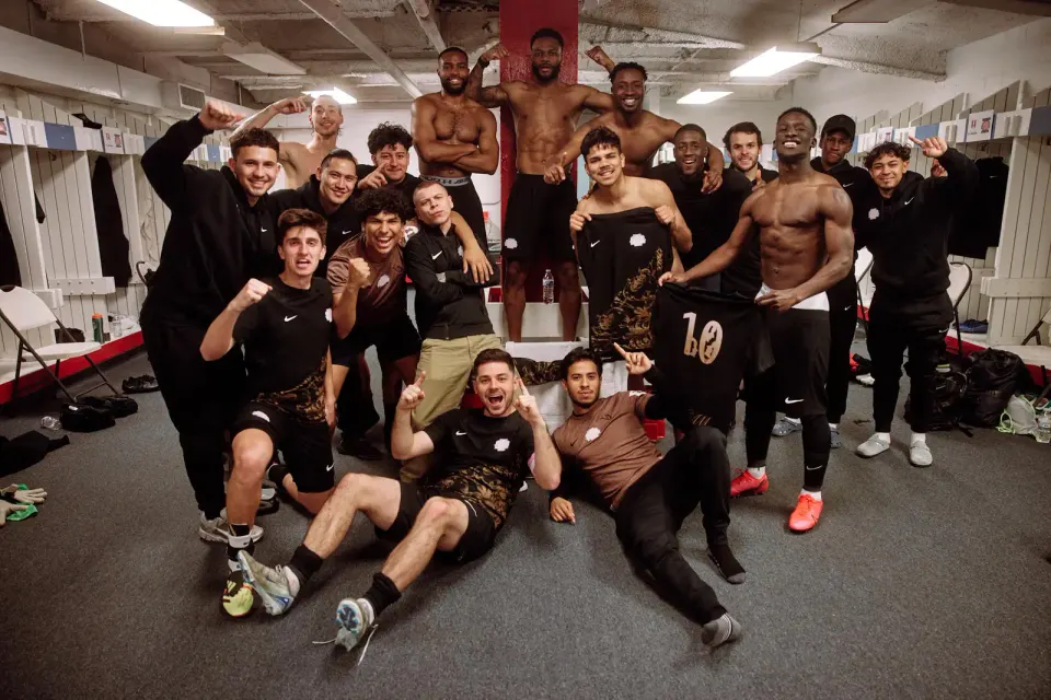 The City of Falls Church's semi-pro soccer sensation, Virginia Dream FC continues to attract global attention. Photo courtesy Virginia Dream FC.