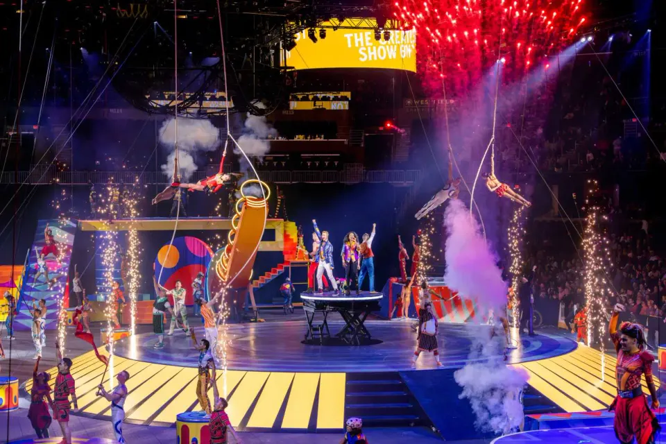 Show at Ringling and Barnum & Bailey’s Circus (courtesy photo)