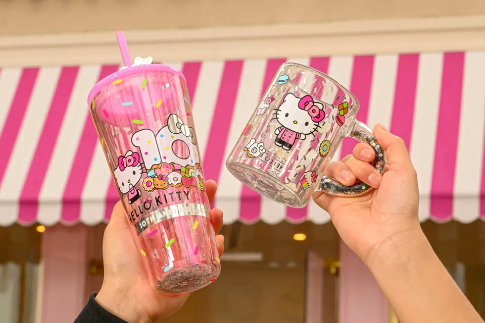 Hello Kitty Cafe Truck 10th anniversary collectibles (courtesy Hello Kitty Cafe Truck)