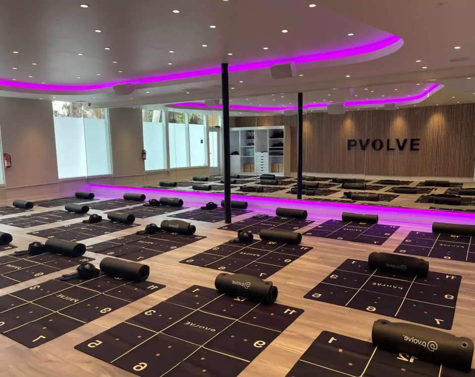 A Pvolve studio (courtesy Pvolve)