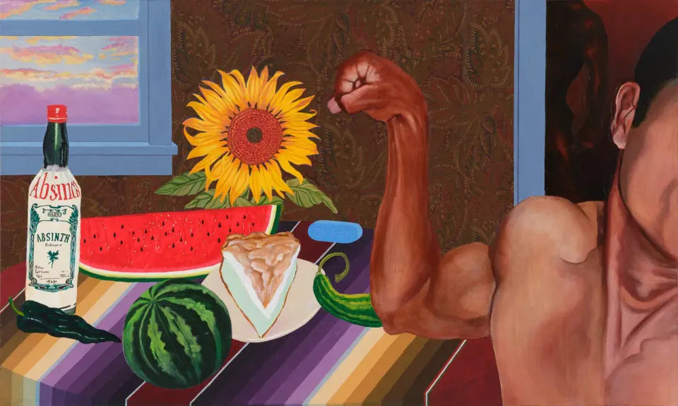 Check out this recently acquired series, A Bigger Piece, at the Renwick (SAAM)! Joey Terrill, A Bigger Piece, 2008, acrylic and mixed media on canvas, 36 × 60 × 1 1⁄2 in.,...