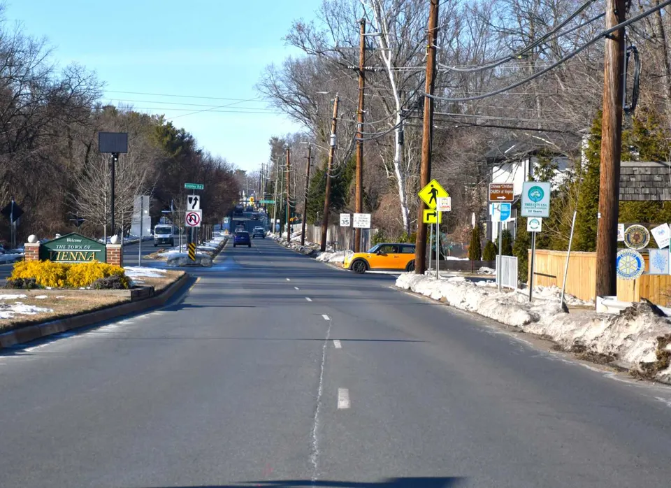 Construction is starting on a new stormwater culvert under Nutley Street near Marshall Road SW in Vienna (courtesy Town of Vienna)