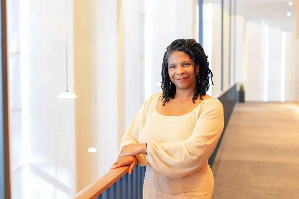 Angelique Palmer was named the 2024-2027 Fairfax County Poet Laureate. Palmer will be presenting a reading at the Feb. 21 symposium. Courtesy Arts Fairfax.