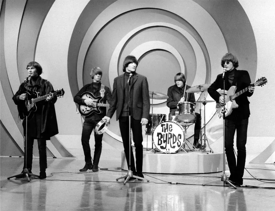 "....the show featured an unforgettable soundtrack packed with hits and b-sides from artists like The Byrds, Joan Baez and The Who." Britannica photo.