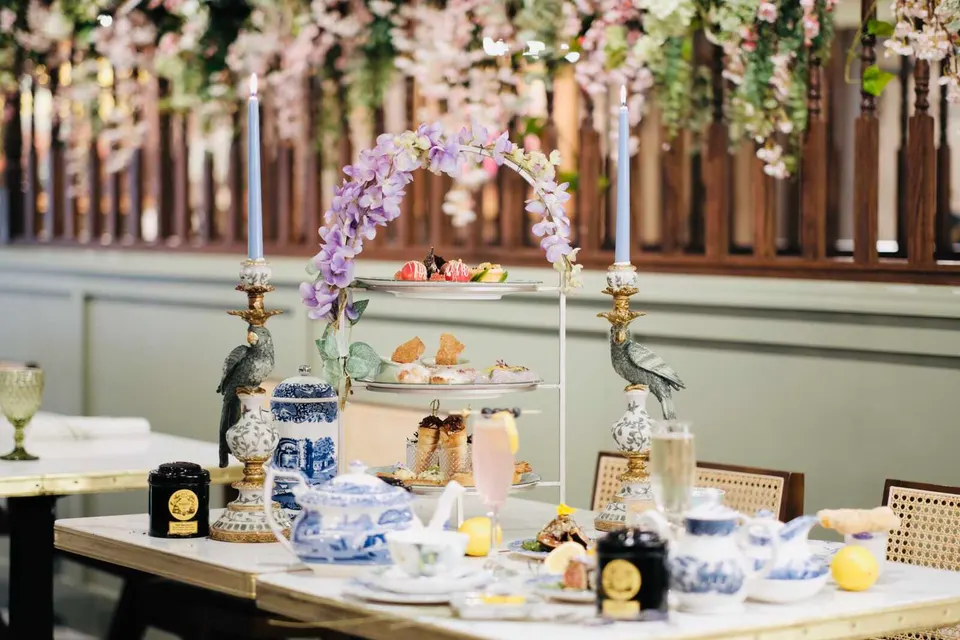 Summer in Provence high tea offerings (courtesy of Flore Café)
