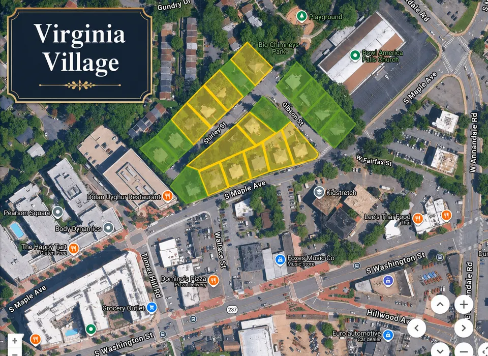 "Given the scale and importance of the site, exploring its future thoughtfully is a responsibility, not a threat." Google Maps image.
