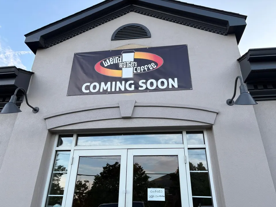 Weird Brothers Coffee is coming soon to Vienna (staff photo by Angela Woolsey)