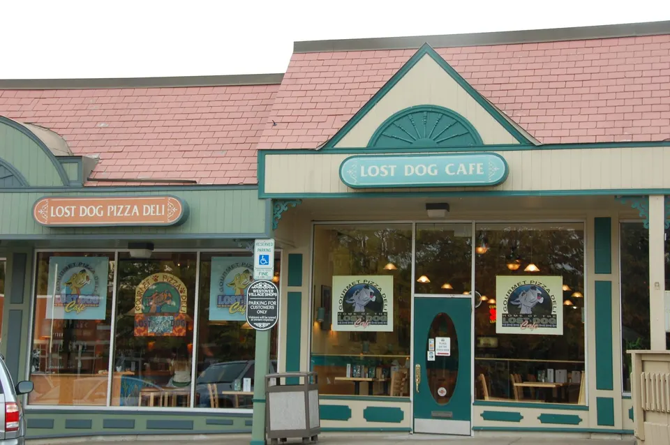 Lost Dog Pizza Deli and Lost Dog Cafe in Westover. Photo by E.A. Bouchard for All Around Arlington.